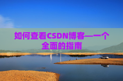 如何查看CSDN博客—一个全面的指南